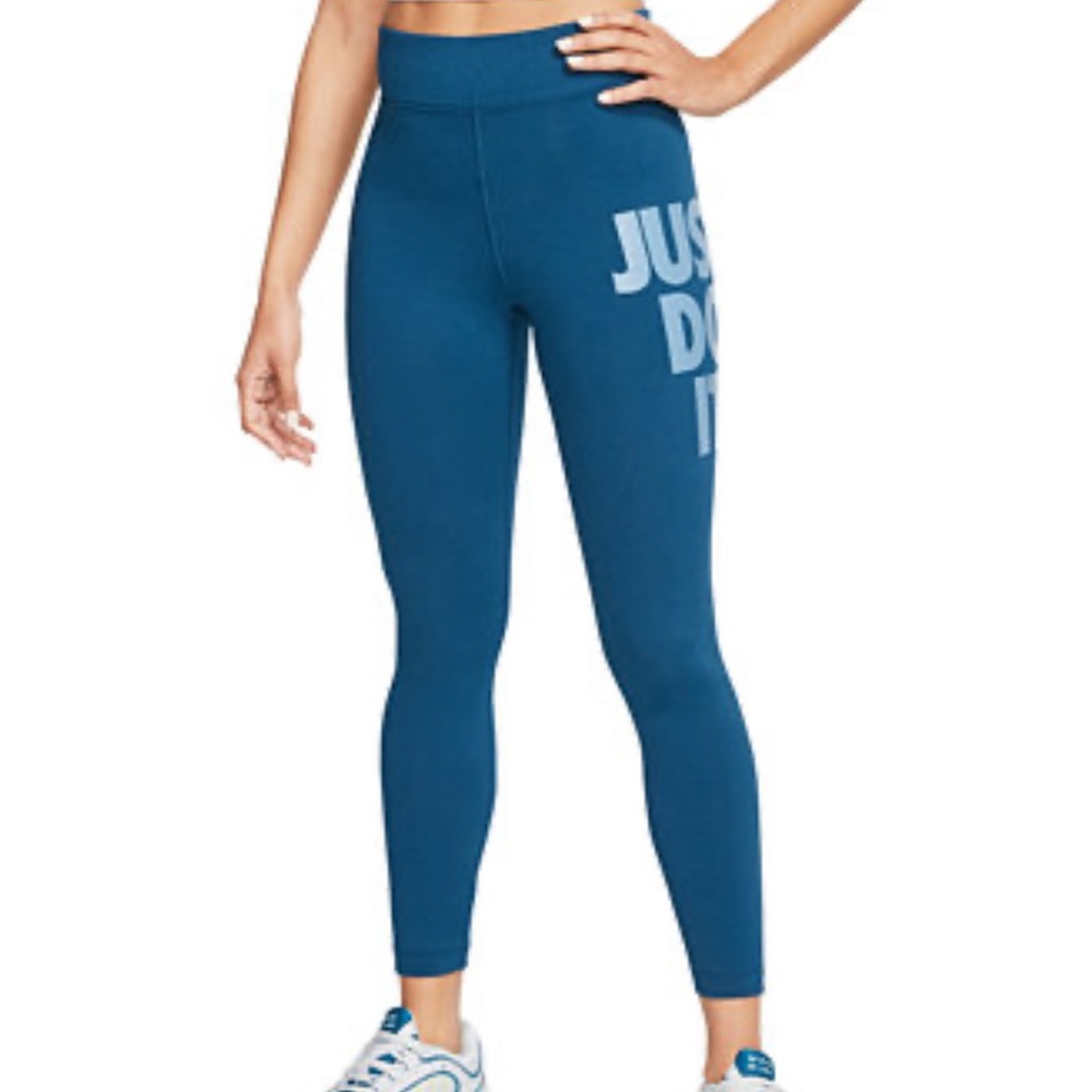 Nike leggings, “Just do it” on the side. New without tags